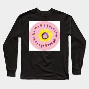 round pink version2 Long Sleeve T-Shirt